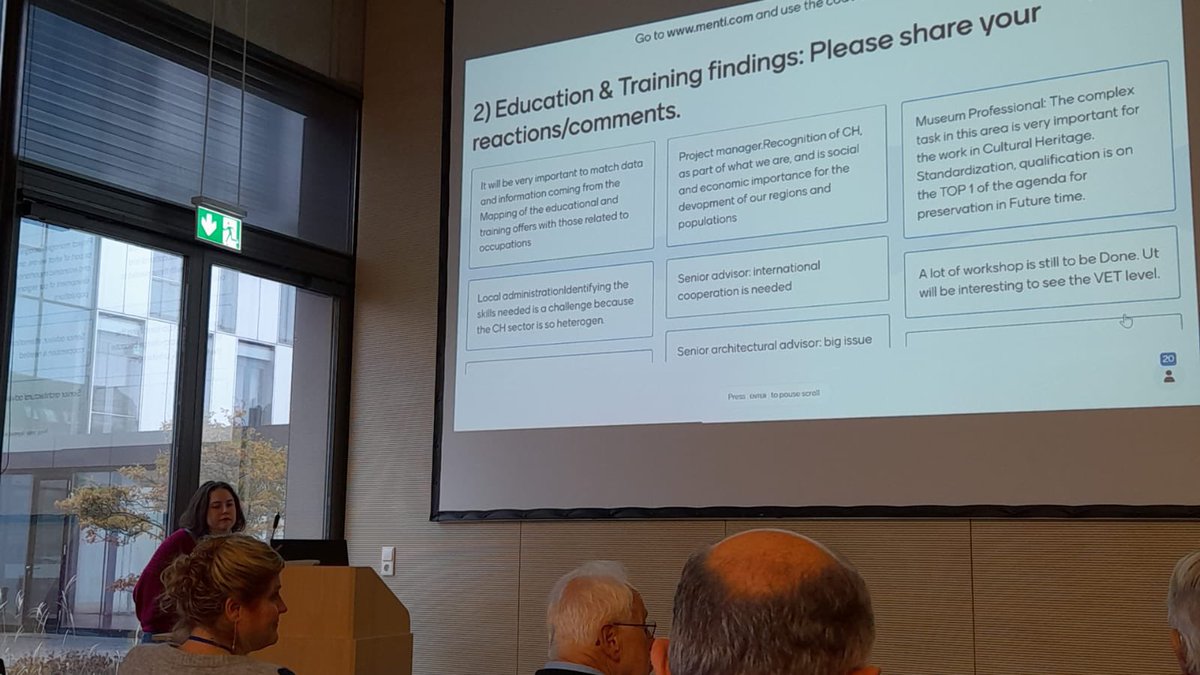 AllianceCharter's tweet photo. 🔵The working packages 2, 3 and 4 have shared CHARTER’s latest developments with partcipants: #EducationAndTraining, #Curricula, #SectorDynamics, #Competences, #OccuptionalProfiles, etc.
👉Now it’s time to give the floor to locals to share their feedback with us! https://t.co/JOvq1eeCY9