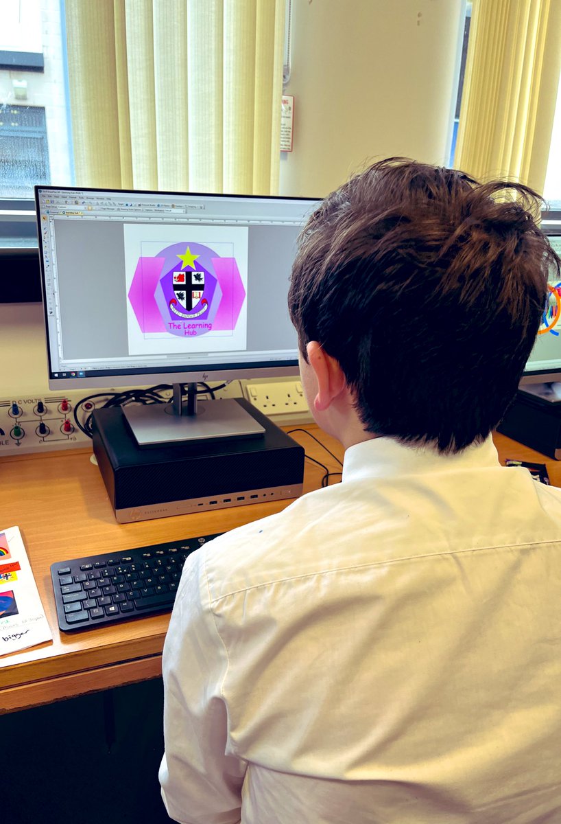 CarnoustieHigh's tweet photo. Well done to Patrick Herman in S3 who recently won the Learning Hub Logo competition. The logo will now appear throughout the school in order to easily identify the Learning Hub. Well done Patrick 👍🏼 https://t.co/oKoxewMd51