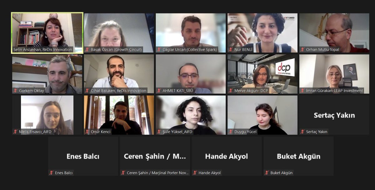 ReDisInnovation's tweet image. AIFD sponsorluğu ve işbirliğiyle yürüttüğümüz BIO Startup Programımızın 6.yılında öne çıkan biyogirişimleri bugün yatırımcılarla bir araya getirdik. Bize katılan yatırımcılara ve girişimcilerimize çok teşekkür ediyoruz 🙏👏