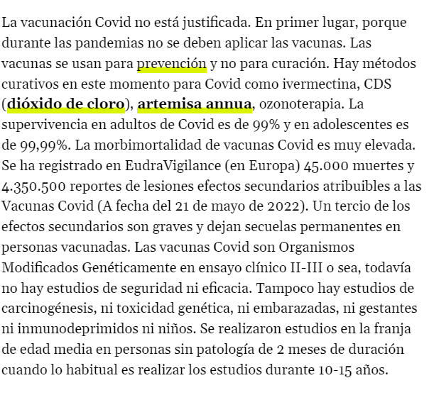 MatiMatarredona's tweet photo. No queda ahí la cosa con la mentirosa @BeatrizTalegon dando publicidad a los que pregonan que la #EsLejíaClO2
Cuándo los organismos oficiales se harán cargo de estos mentirosos
https://t.co/N51YxjViW0 https://t.co/DW2OllDFmu