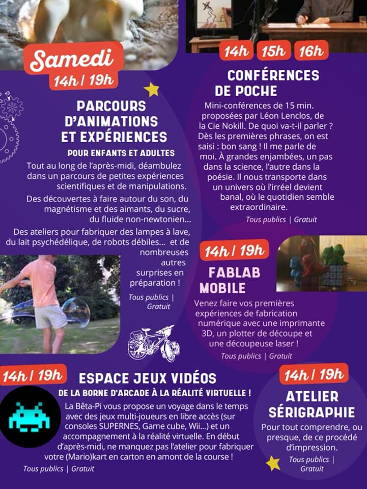 MeliMellois's tweet image. 🎂La Bêta Pi fête ses 25 ans 
Et c'est tout un programme ! 😍
Ce week-end à #Melle
👉bit.ly/3LOaE9q
#PaysMellois #BetaPi @LaBetaPi