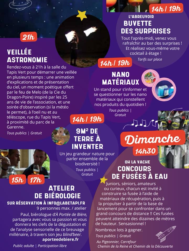 MeliMellois's tweet image. 🎂La Bêta Pi fête ses 25 ans 
Et c'est tout un programme ! 😍
Ce week-end à #Melle
👉bit.ly/3LOaE9q
#PaysMellois #BetaPi @LaBetaPi