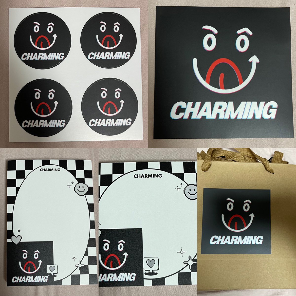 준비하면서 느끼는 이설레임이 좋았고😊받고 마음에 들어한다면 더 뿌듯할꺼 같고🤗 오픈부터 김사장이랑 같이 일하는 직원들한테 나도 괜히 고마운거야(님들이 있어 우리가 라방도 보고 그런거 아니겠냐며..) 그래서 작지만 고민고민하면서 준비해 봤습니다