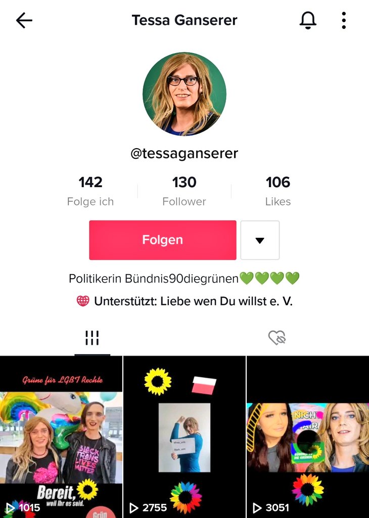 wahl_beobachter's tweet photo. Tik Tok ist voll mit #FalseFag-Accounts von Politiker:innen.
Krass, dass das bei den Parteien niemanden zu interessieren scheint.
Noch krasser: Das diesen Accounts sogar offizielle Partei-Accounts folgen. Nur ein Beispiel 👇 https://t.co/TVhKBcd69M