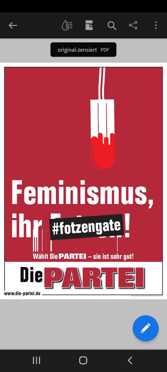 Freispruch für mein Plakat!!!! Keine #fotzverhetzung, keine Beleidigung, Freiheit für Romy!  #diepartei