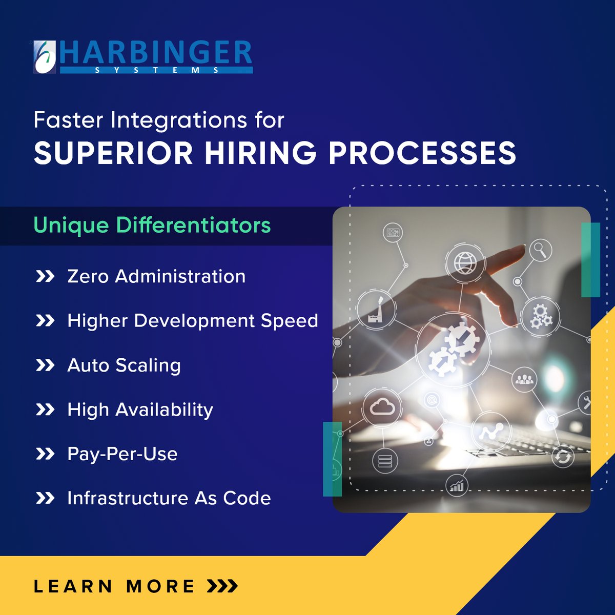 Harbinger_Grp's tweet photo. Harbinger built a #connector framework to #integrate our HRTech client’s talent decision tools with multiple ATS’s using a #serverless architecture.

Download this growth story to learn more: https://t.co/Gv1ZtNkoe2

#ATS #automation #Serverless #hrtech https://t.co/bvvQyCZB9l