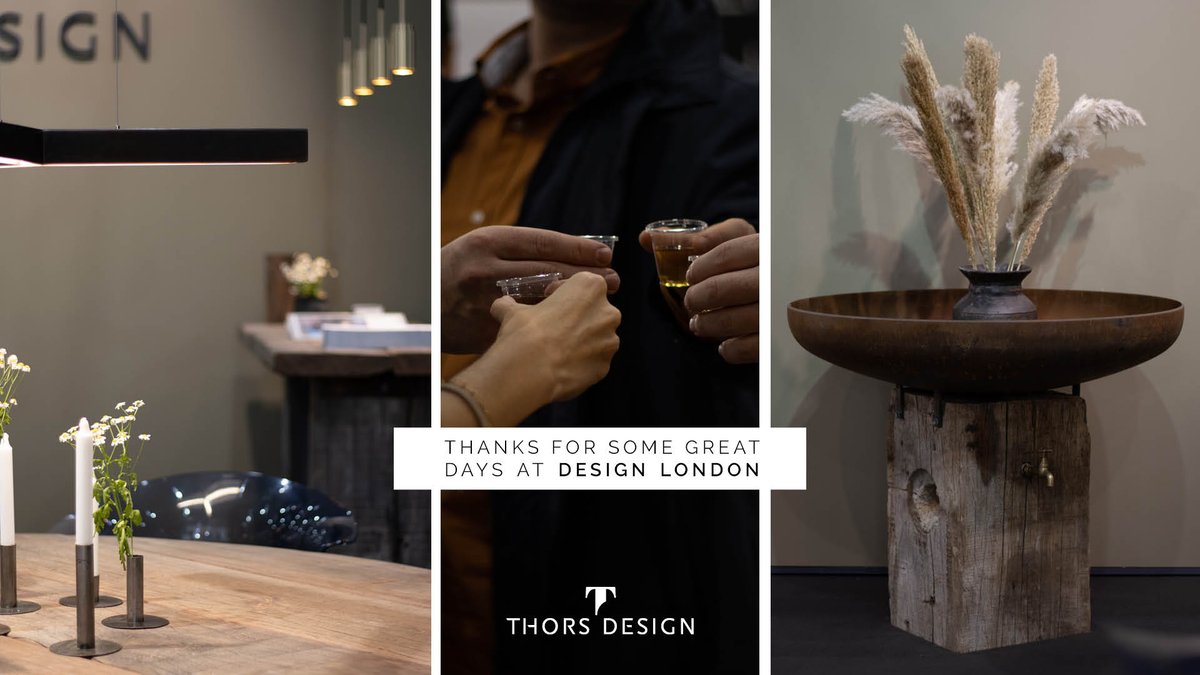 Thorsdesign's tweet photo. Enriched with new impressions, inspiring talks, great people and juicy donuts we are now back in Denmark after a week in London for #DesignLondon.

Thanks for the great interest in our concept and furniture! 

See you next year! 

#danishdesign #upcycling #reclaimedwood https://t.co/tq0xKSKaYk