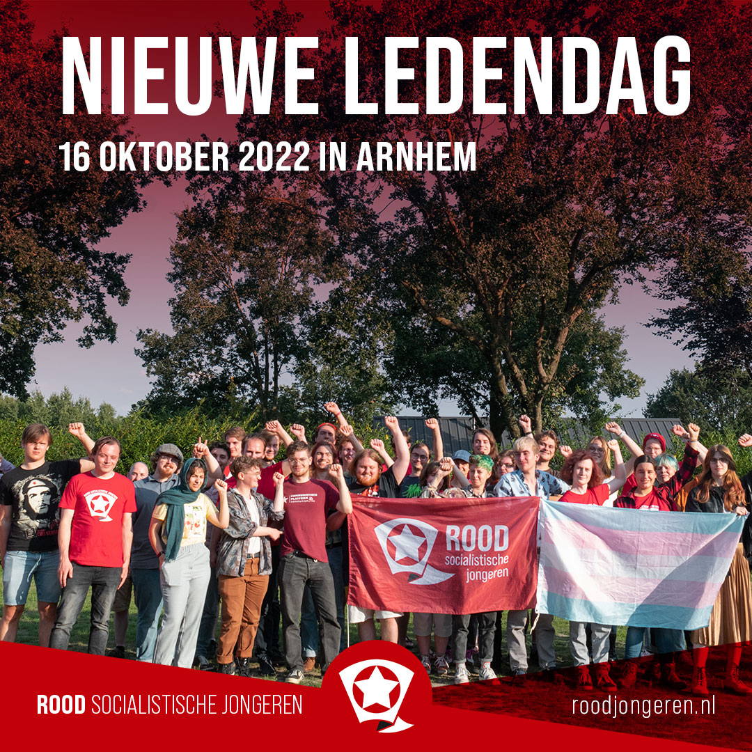 Ben je nieuw bij ROOD? Of ben je (op)nieuw actief geworden? Kom dan op zondag 16 oktober naar de Nieuwe Ledendag in Arnhem! Het wordt een dag vol gezelligheid en activiteiten die je kennis laten maken met de organisatie, de ideeën en de mensen van ROOD. (1/3)