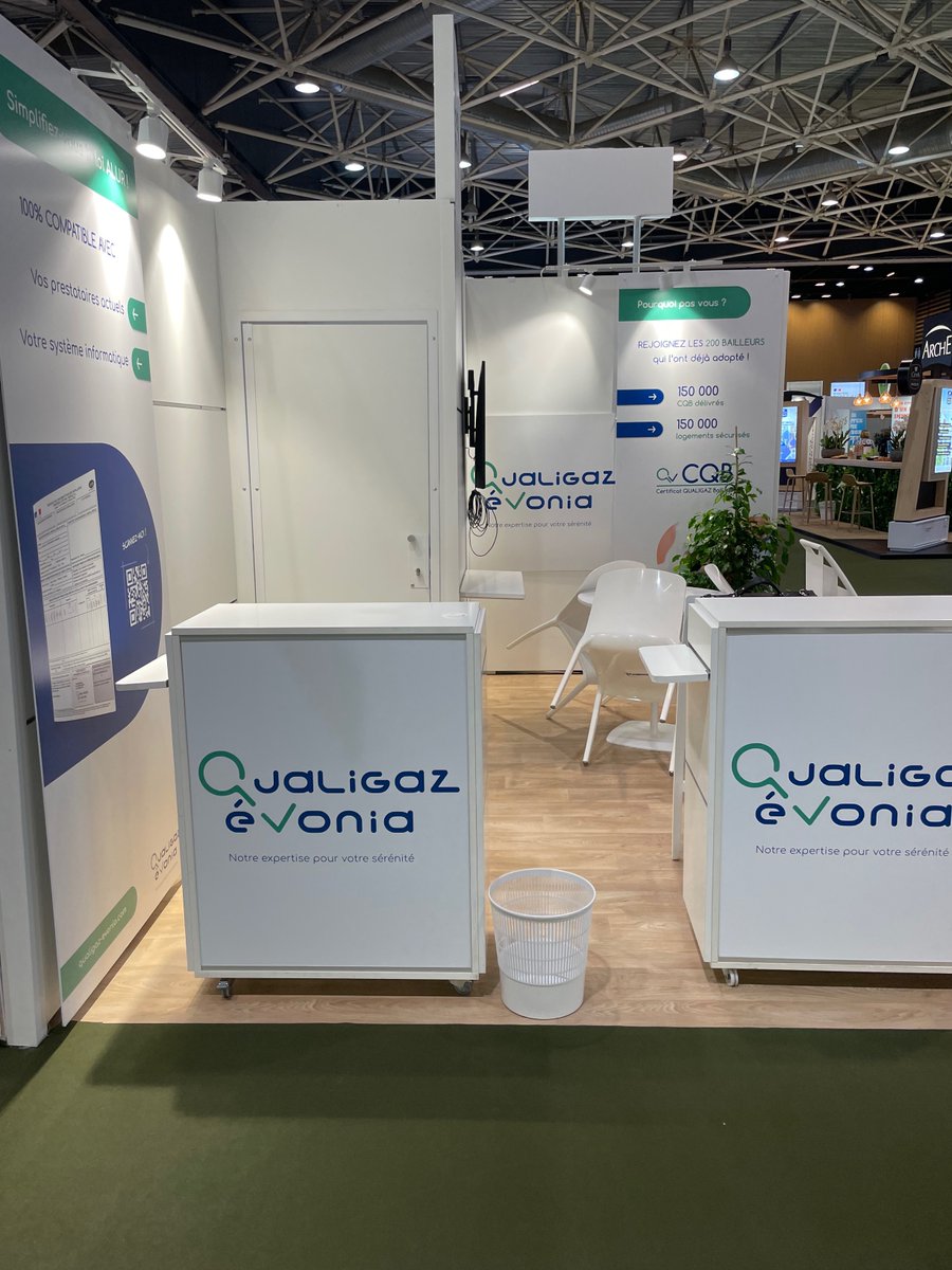 📢 82e Congrès Hlm à l’Eurexpo de Lyon, du 27 au 29 septembre 2022 !

👉 Retrouvez nous au stand C62 pour découvrir notre nouvelle marque d'identité et nos offres de certificat QUALIGAZ BAILLEUR !

#ush #hlm #congrès