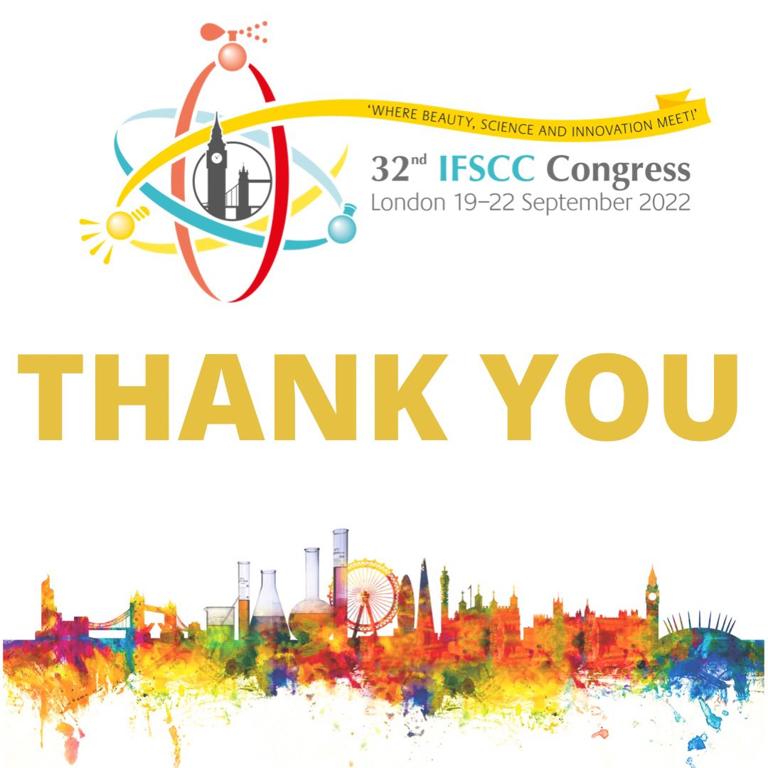 Many colleagues have contributed in one way or another to <a href="/IFSCCLondon2022/">IFSCC2022</a> &amp; have worked tirelessly behind the scenes.List is too long give any names &amp; if I do so I may forget one.Without their support over last period this Congress would not have been possible| #CosmeticScience