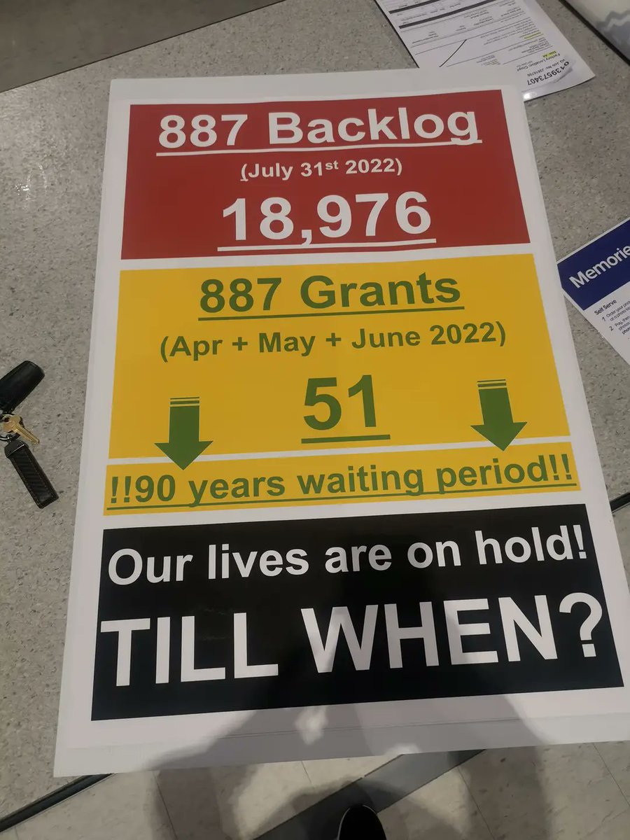 abifem10's tweet photo. #887applicantslivesmatter
@JulianHillMP at the close of parliament yesterday talk about partner visa processn time concerns. It's across board and 887 visa applicants are particularly left out and regarded as worthless!
Our stay in region is worthless
@andrewjgiles
@ClareONeilMP https://t.co/RVclFOcUhp