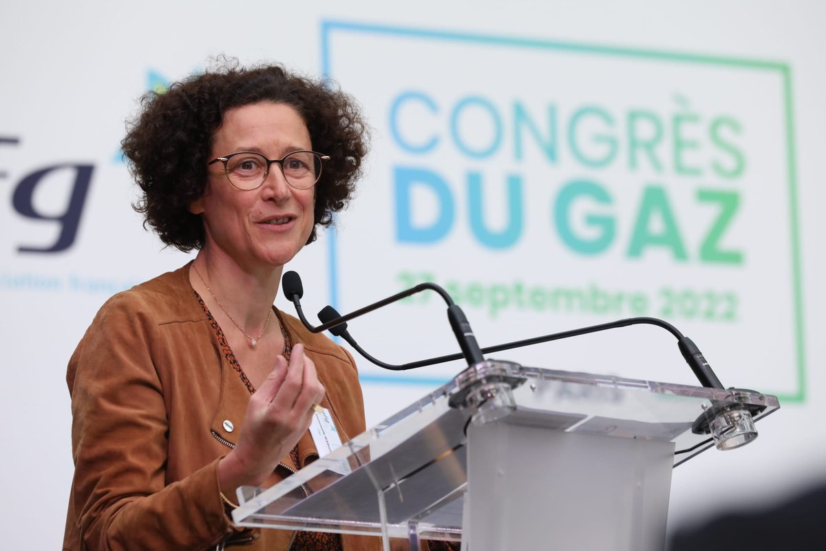 [#Congresgaz2022] 💬 "Nous avons besoin des complémentarités entre le gaz et l'électricité." <a href="/EmmWargon/">Emmanuelle Wargon</a> (<a href="/CRE_energie/">CRE</a>)