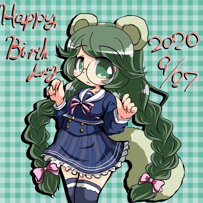 ぽこえ誕絵描けなかったので過去のお祝い絵でお祝い。 