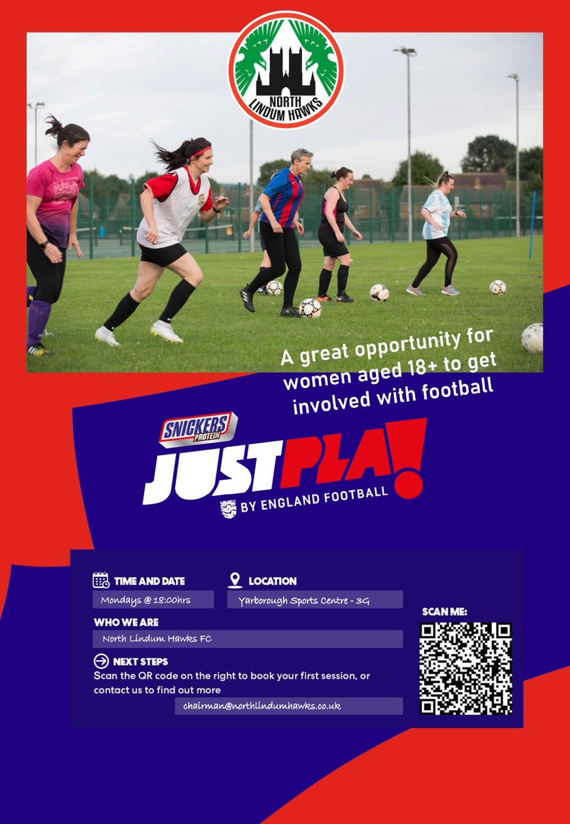 You asked, with support from <a href="/LincolnshireFA/">Lincolnshire FA</a> we delivered. The session for female members of our community aged 18+ with the aim of providing a fun &amp; inclusive session to learn &amp; play football #Respect #Wildcats #JustPlay #WomensFootball #EnglandFootballAccredited #KickItOutClub