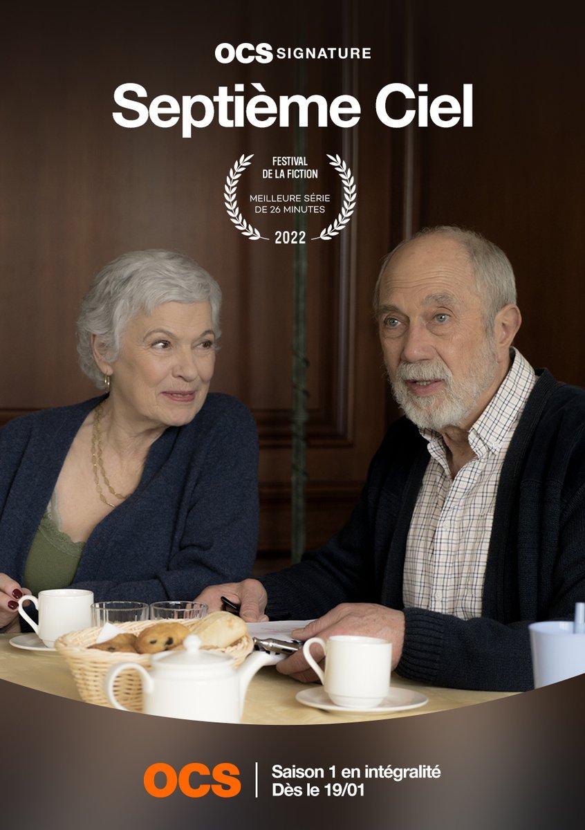 🤝 [PARTENARIAT]

@OCSTV Partenaire Officiel du Festival @Filmoramax qui débute aujourd'hui ✨
Le 1er épisode de #SeptiemeCiel, nouvelle série #OCSSignature, est projeté à la cérémonie d'ouverture.

4 préachats OCS sont en compétition.
Lien du CP : bit.ly/3Cgi3eR