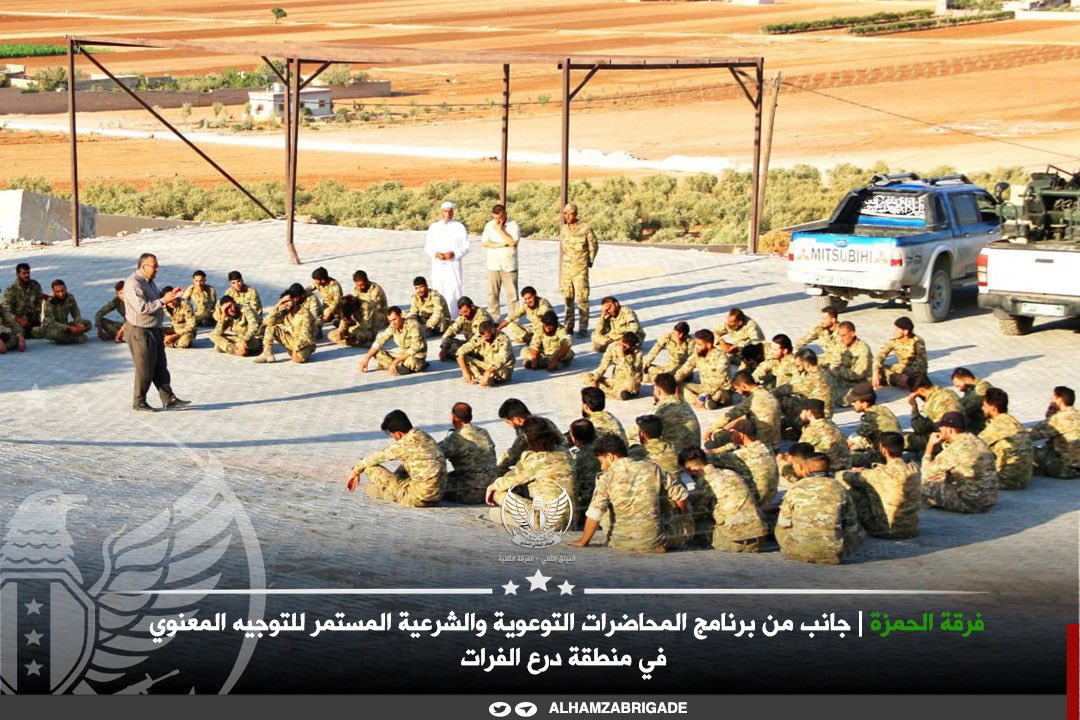 alhamza_brigade's tweet photo. #الجيش_الوطني_السوري 
#الفيلق_الثاني_الفرقة_الثانية 
 #فرقة_الحمزة_قوات_خاصة
جانب من برنامج المحاضرات التوعوية والشرعية المستمر للتوجيه المعنوي
 في منطقة درع الفرات https://t.co/djQnrNMi8t