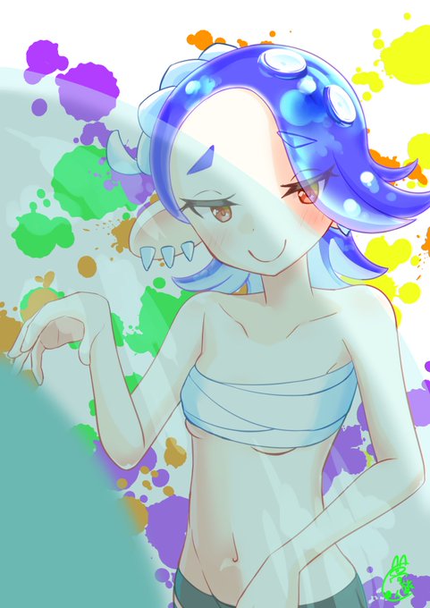 フウカ(クラゲ越しの姿) 