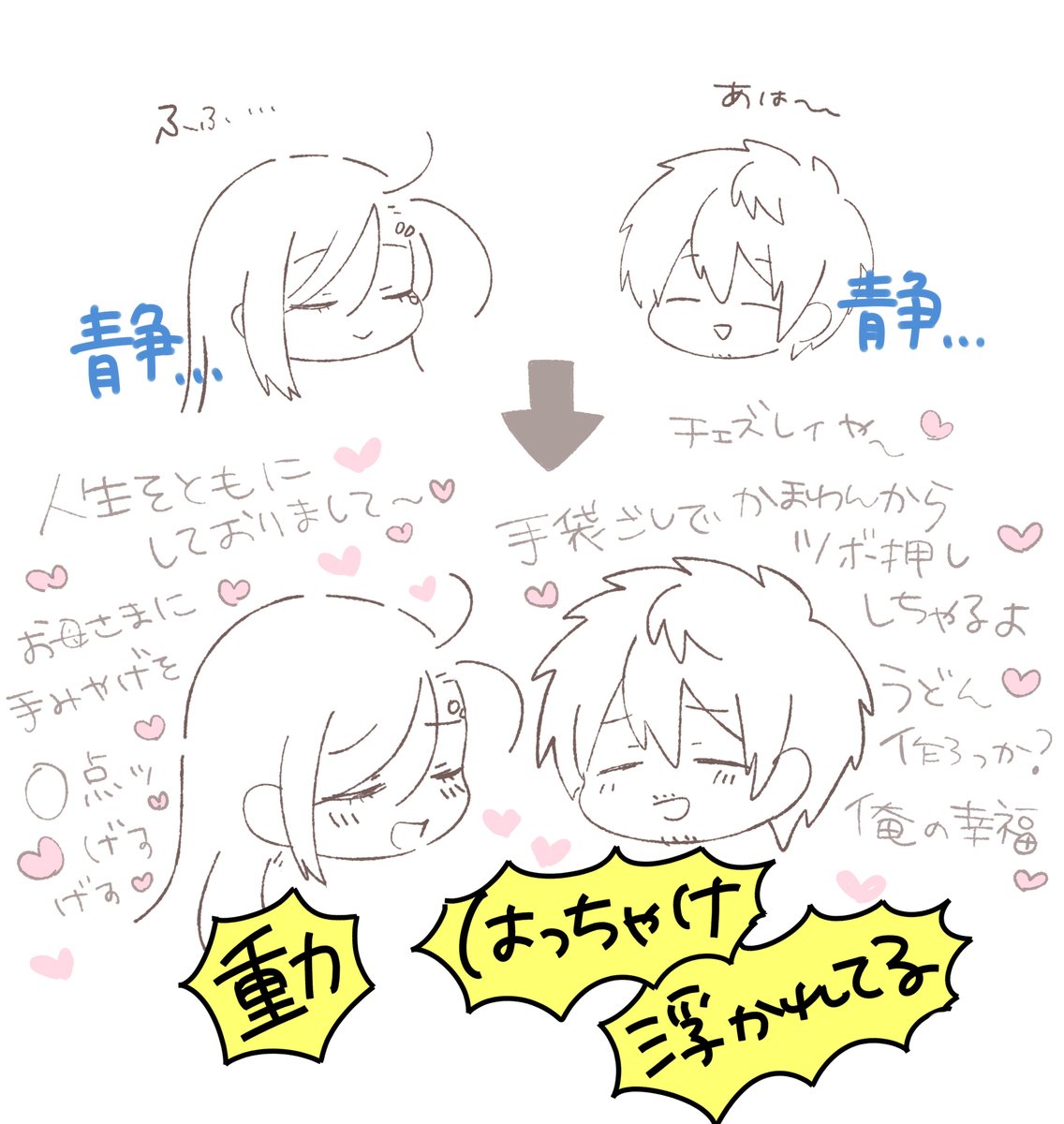 アロルクとモクチェズのいめ～じ…
※個人の感想です 
