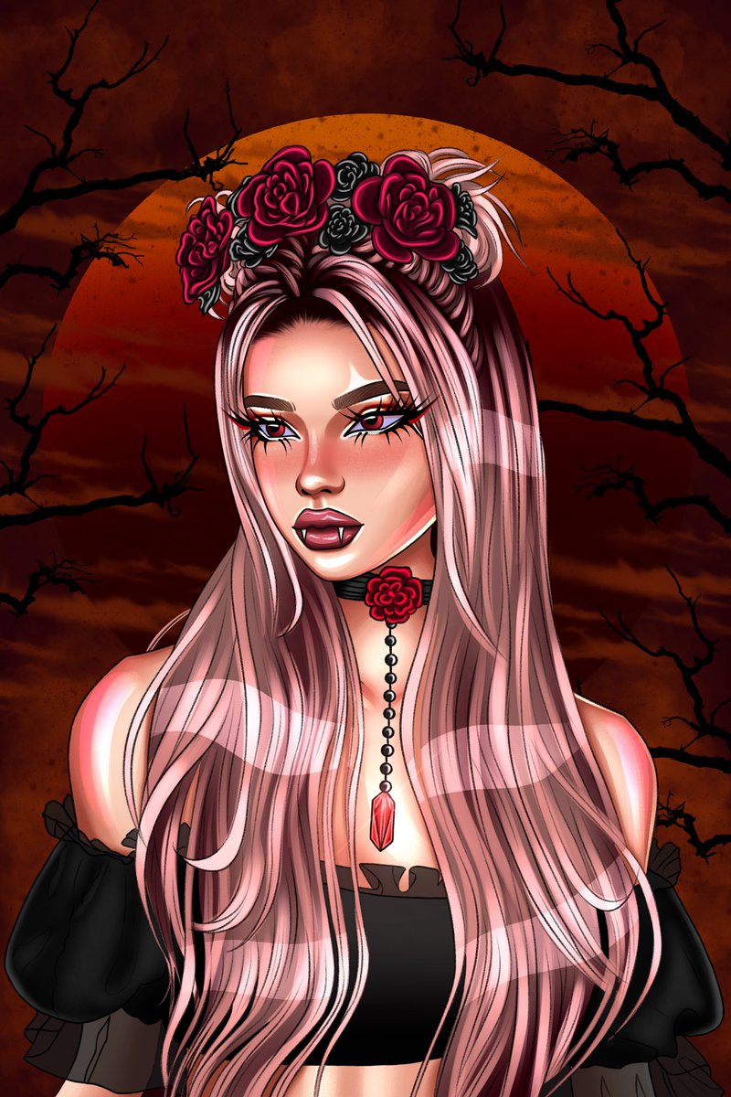 satari_arty's tweet image. 🩸NEEW DROP🩸

‘Blood Moon’ 🩸🖤 on @opensea 

Price: 0,07 ETH

‘Vampires are afraid of sunlight. But when the blood moon shines, vampires go hunting. Be careful, this beauty is hunting for you..!’

#NFT #NFTFam #NFTs #nftart #NFTCommunity #opensea #ETH 

🔗Link 👇