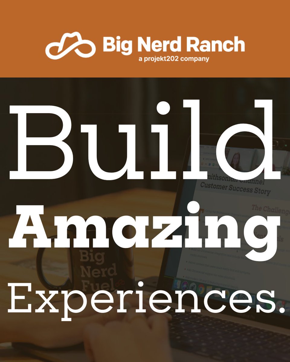 bignerdranch's tweet image. Want to work on cool projekts? You&apos;ve come to the right place! We&apos;ve parNERD with companies of all sizes to build amazing experiences. 

Join our team and find out for yourself: bit.ly/3QyoUow.

#bignerdranch #wearehiring #softwareengineer #techjobs #companyculture