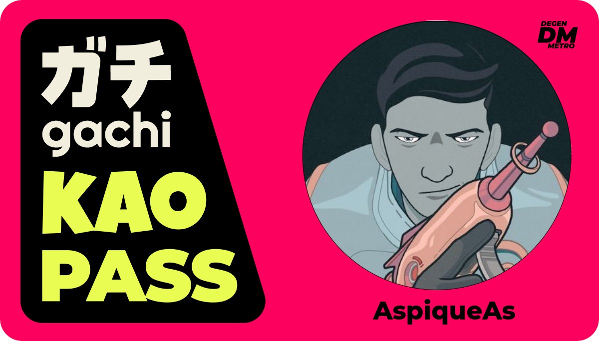 gachi_botz's tweet photo. Konnichiwa @AspiqueAs 

You have been accepted into the Gachi Gang.  Oss!

Retweet this for a chance to win a free mint!

@gachi_wtf #gachi #🫤 https://t.co/Km0vMxSkCL