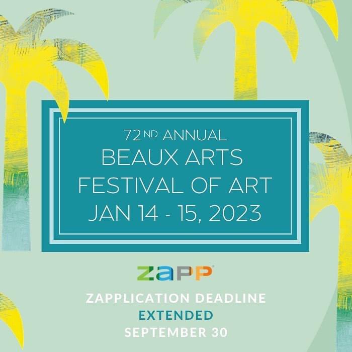 BAMiami's tweet image. Calling All #Artists! Hurry to apply to the 2022 #BeauxArtsFestival in Miami, FL by Sept 29th via Zapp: zapplication.org/event-info.php…
#Miami #CoralGables #FineArt #ArtMiami