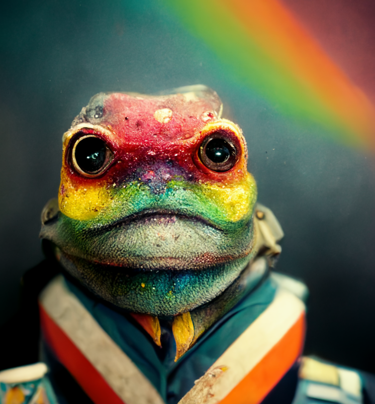 ChosenPepes's tweet photo. The Chosen Pepes battling on the Ethereum blockchain has caused gas prices to skyrocket. 

As scientists anonymous don't appreciate high gas we will be moving the mint 3 hours after, now at 7pm UTC. 

Only mint through this link: https://t.co/KzKl5WN8KS

0.003 per pepe, 5 per txn https://t.co/Zq3TQH1DUn