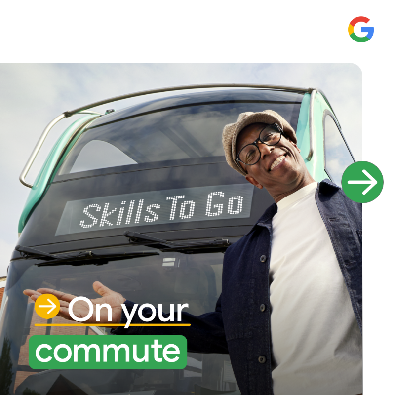 GoogleUK's tweet photo. @googleuk is teaming up with @IanWright0 to help people across the UK learn new career and business skills. With Google’s free training, you can take a course in anything from writing a great CV, to taking a small business online. At a time that works for you. Try a course now.