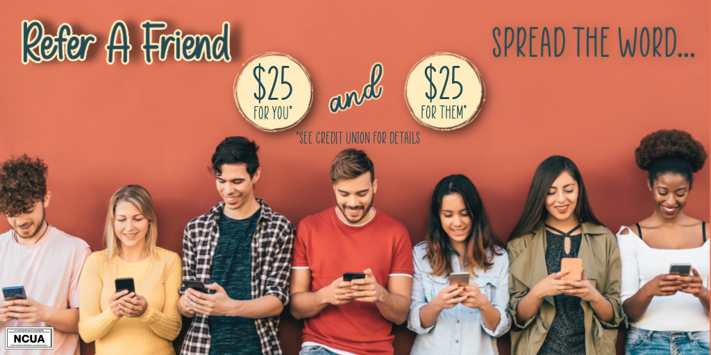 CommonCentsCU's tweet photo. #ReferAFriend
#ShareTheLove
#SpreadTheWord https://t.co/mEmC2Hj2hT