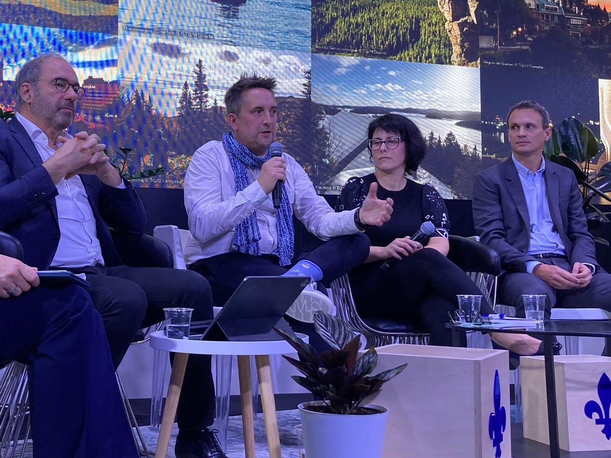 « Il faut opérer un changement identitaire et réfléchir au-delà du nombre de nuitées, penser aux retombées économiques, sociales, scientifiques, écologiques » souligne Stéphane Martel, <a href="/YulismMtl/">Yulism</a>. 

#C2MTL22 #tourismedaffaires @C2International