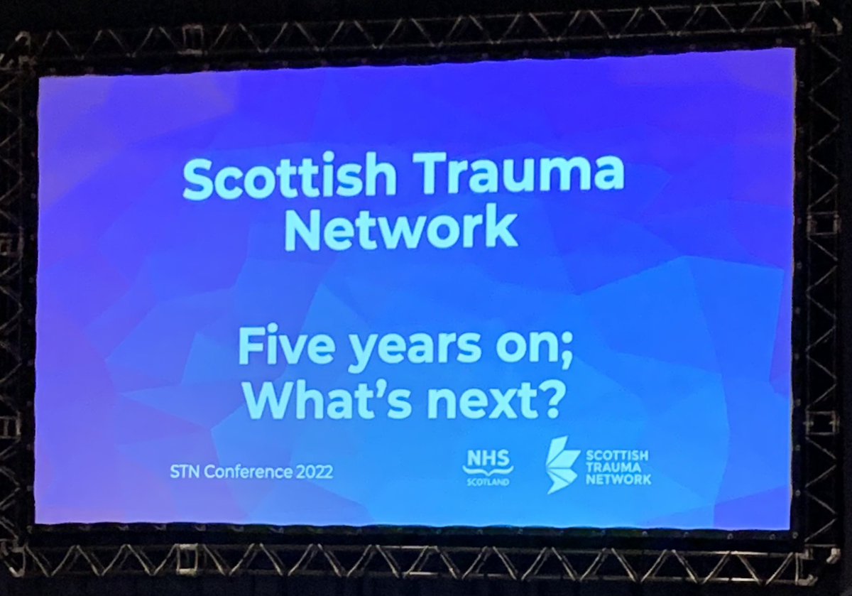 Attending the <a href="/ScotTraumaNwk/">Scottish Trauma Ntwk</a> Conference 2022 <a href="/eicc/">EICC</a> before beginning a new neuropsychology post in Major Trauma.