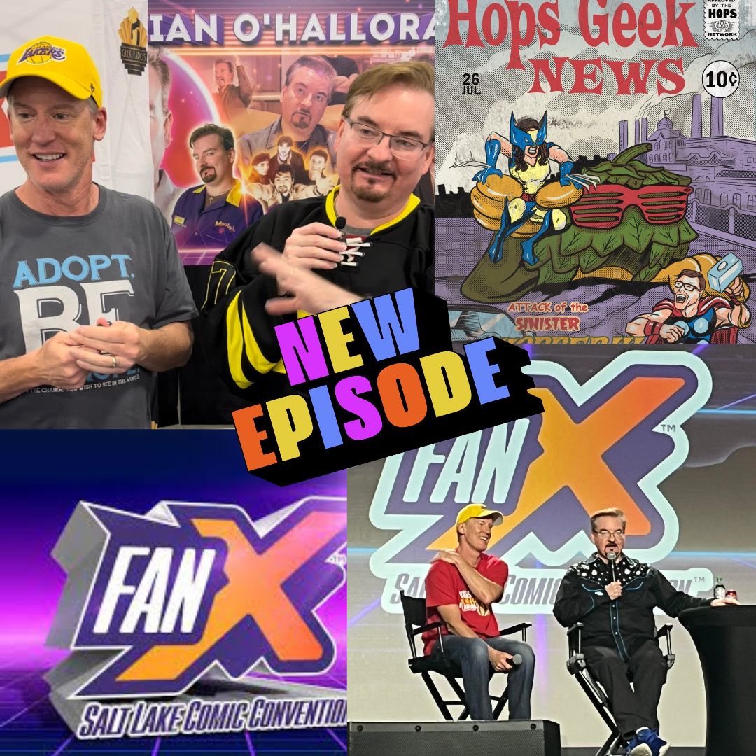 Hey guys don’t forget to check the latest episode either on podcasting platforms or on YouTube. We sat down with Brian and Jeff from the Clerks franchise to discuss Clerks 3 and more! linktr.ee/hopsgeeknews #Clerks3 #clerks #kevinsmith #movies #FanX2022 #fanx @fanxsaltlake