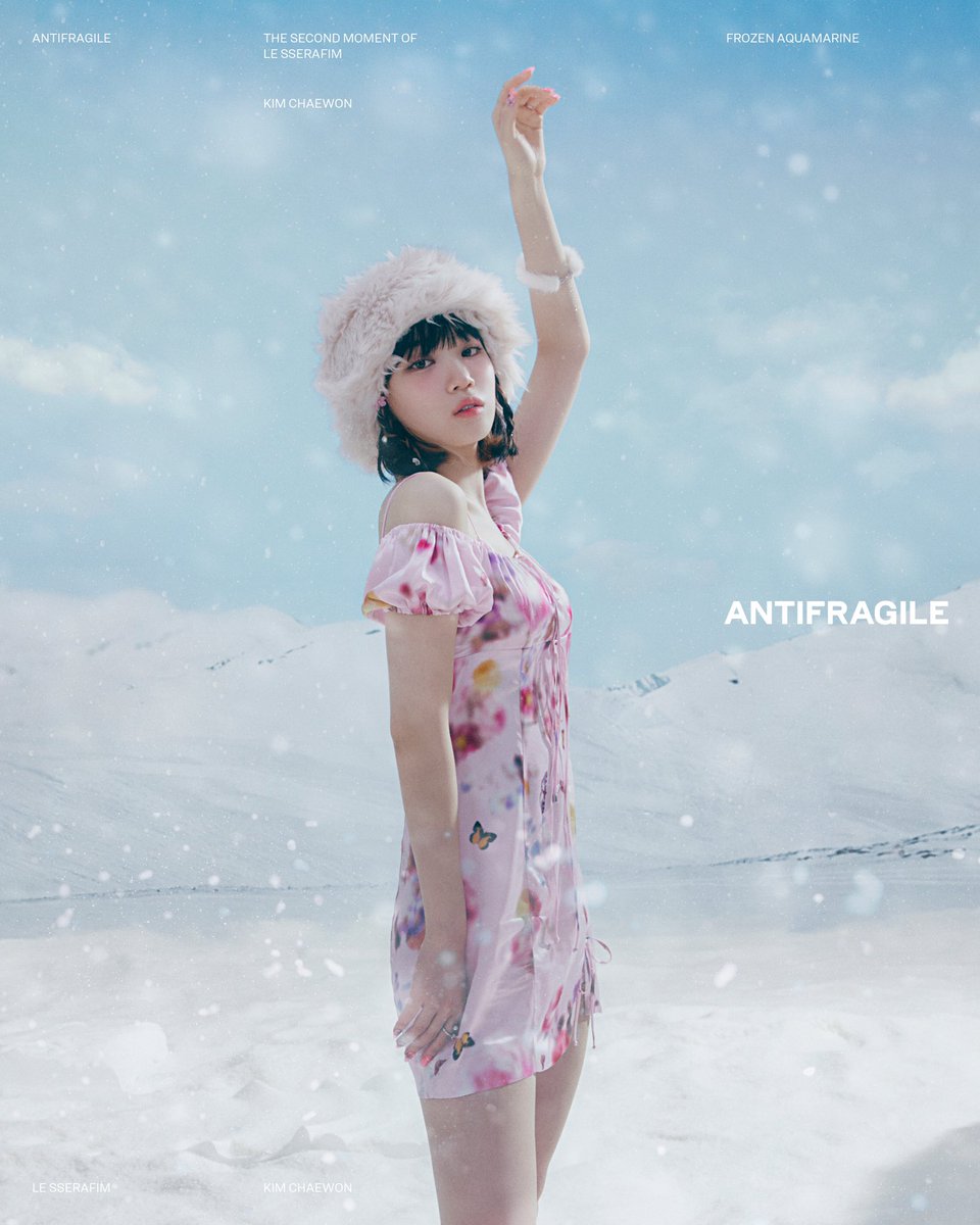 ChaewonCut_2's tweet photo. 220928 LE SSERAFIM 2nd Mini Album 'ANTIFRAGILE'
CONCEPT PHOTO
FROZEN AQUAMARINE
#김채원 https://t.co/aYW5UWOnf3