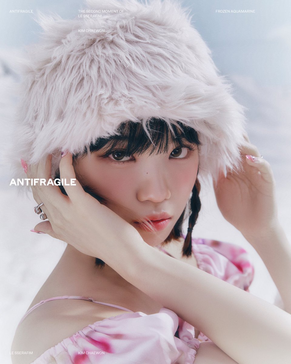 ChaewonCut_2's tweet photo. 220928 LE SSERAFIM 2nd Mini Album 'ANTIFRAGILE'
CONCEPT PHOTO
FROZEN AQUAMARINE
#김채원 https://t.co/aYW5UWOnf3
