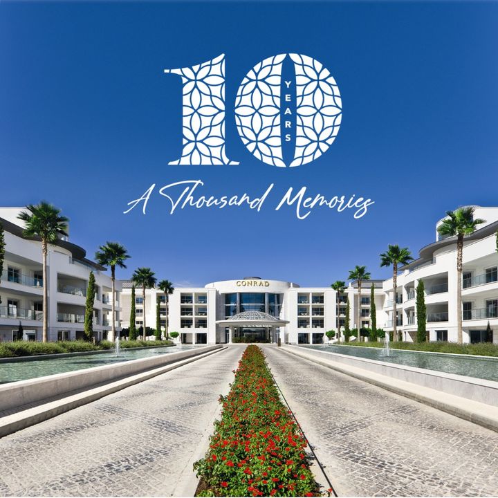 ConradAlgarve's tweet image. On September 26th, 2012 Hilton presented Portugal with its first @ConradHotels &amp;amp; Resorts in Europe, introducing a whole new luxury vision in the alluring region of the Algarve.✨

Thank you for #StayingInspired with us! 🌟 

#ConradAlgarve #StayInspired #10Years1000Memories