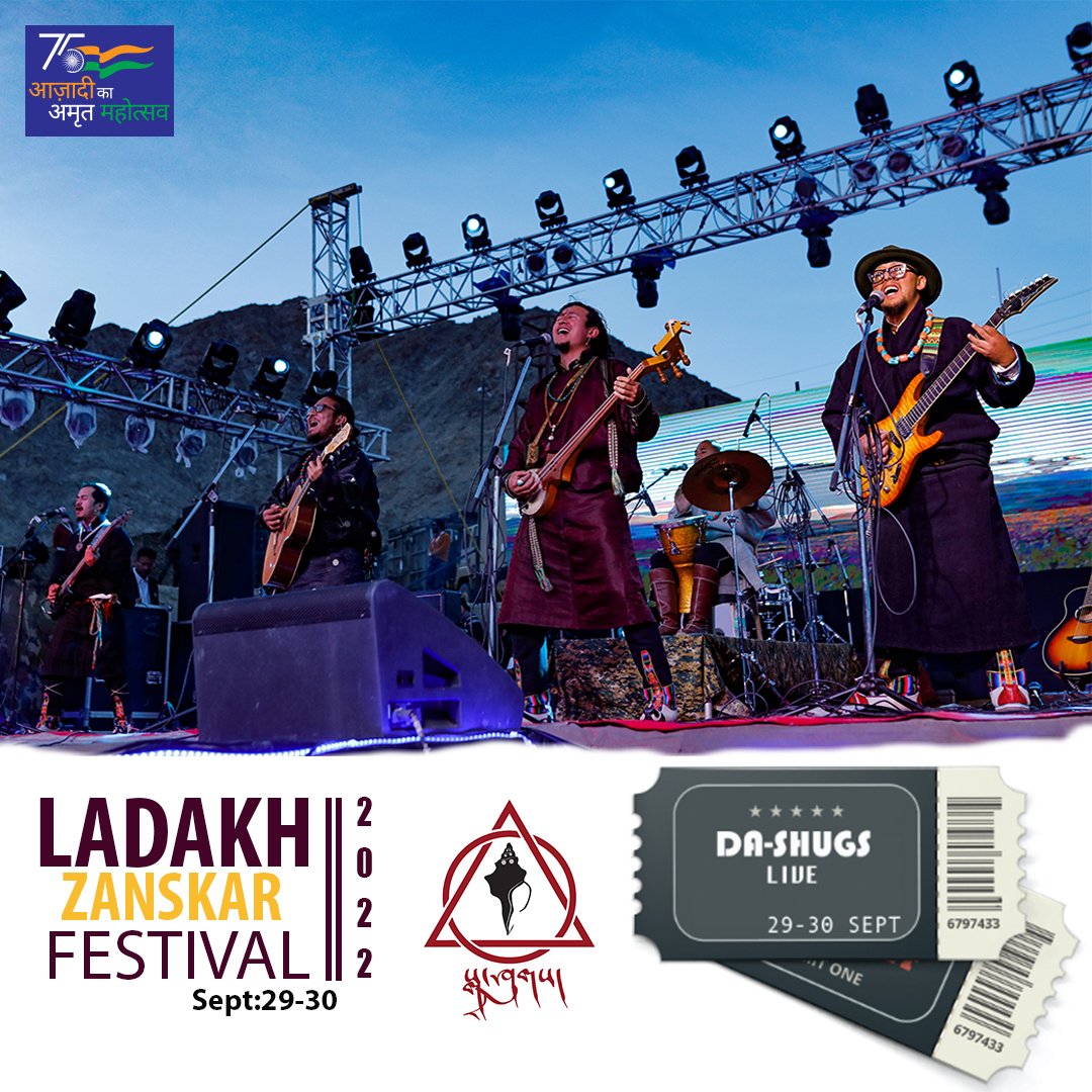 DashugsOfficial's tweet photo. Hello Zanskar, we are in your town.
Looking forward for "Ladakh Zangskar Festival" So ready to make ya'll groove this time. Hope to see you all on 29th &amp; 30th.

#dashugsofficial
#dashugsinzanskar https://t.co/j1bEutoZGe