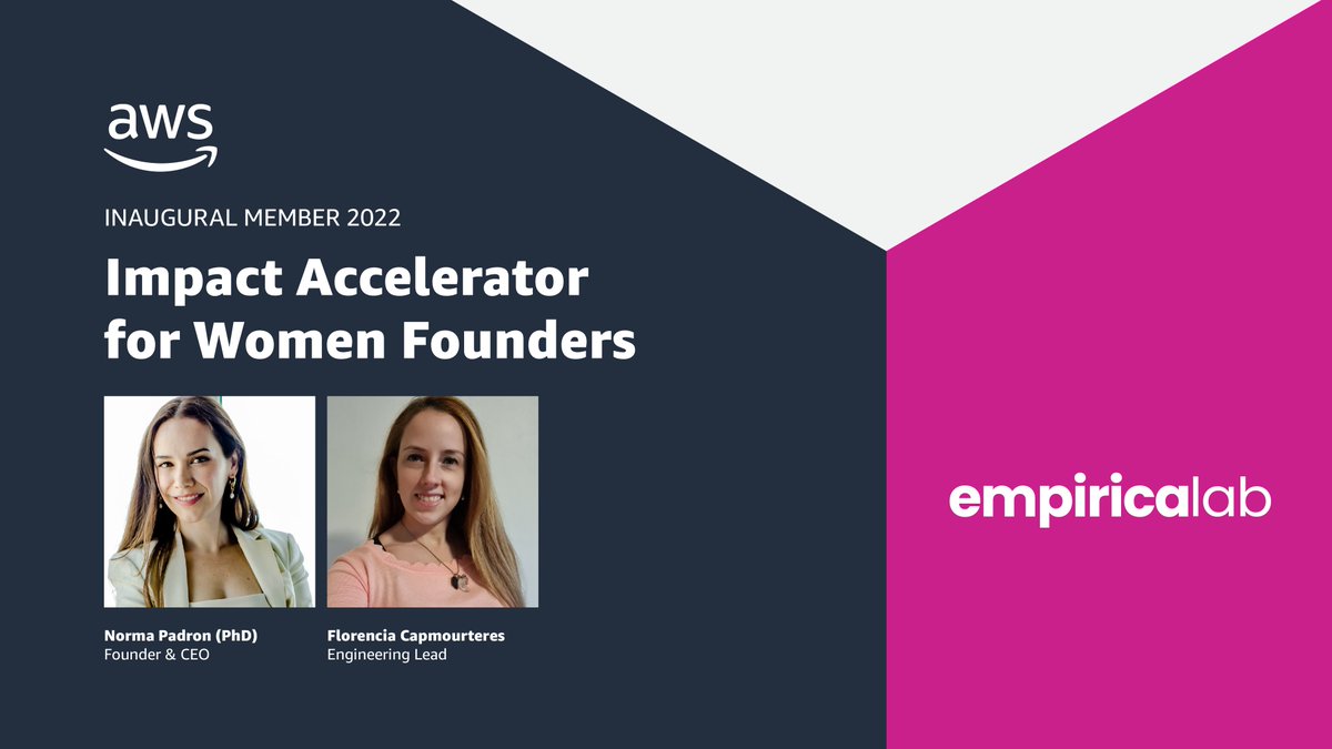 AWSstartups's tweet image. .@EmpiricaLab is a collaborative knowledge-sharing platform enabling peer-based training for healthcare teams. Founded by Dr. Norma Padron, the platform connects team members with customized, relevant training content. #AWSImpactAccelerator

Learn more: go.aws/3LJG2WR