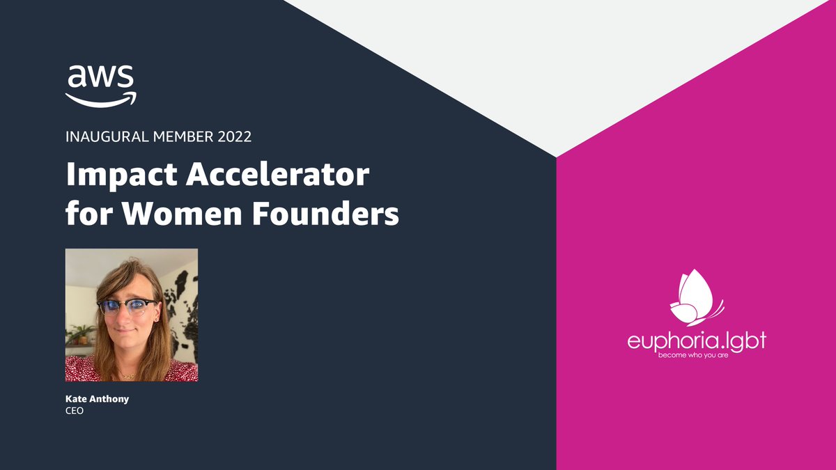 5ukhjinder's tweet image. Founded by Kate Anthony, @EuphoriaLGBT helps transgender individuals navigate the arduous process of gender transition through a combination of four unique apps called, Solace, Bliss, Clarity and Devotion. 
#LGBTQ #AWSImpactAccelerator

Learn more: …