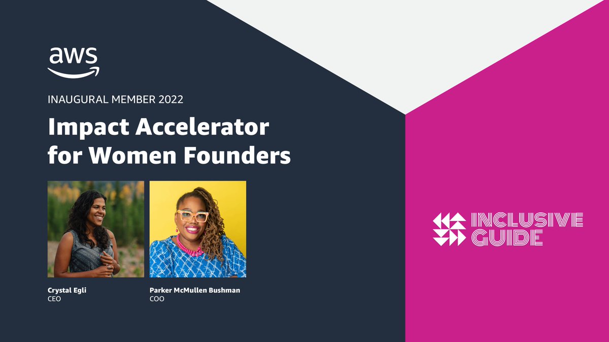 AWSstartups's tweet image. .@InclusiveGuide helps people of marginalized identities find safe and welcoming spaces when traveling. Founded by @CrystalFromIj &amp;amp; @kweenwerk, the app helps users locate, rate &amp;amp; review inclusive spaces while traveling. #AWSImpactAccelerator

Learn more: go.aws/3LJG2WR