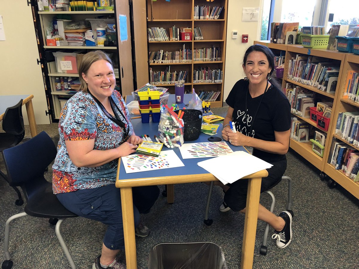 After a very successful reading camp, these two amazing educators are getting wrapped up! See you next time!