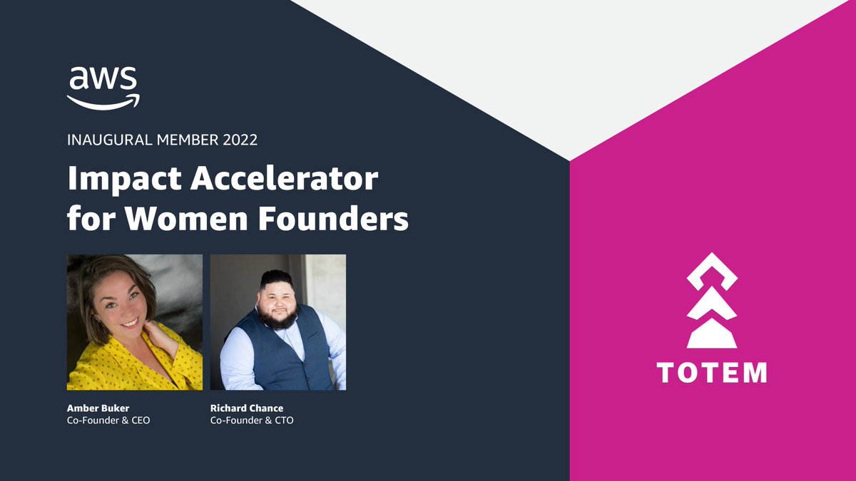 AWSstartups's tweet image. Founded by Native Americans Amber Buker &amp;amp; Richard Chance, Totem (@bankwithtotem) creates pathways to financial inclusion for indigenous people through digital banking, to make tribal benefits more accessible. #AWSImpactAccelerator

Learn more: go.aws/3LJG2WR