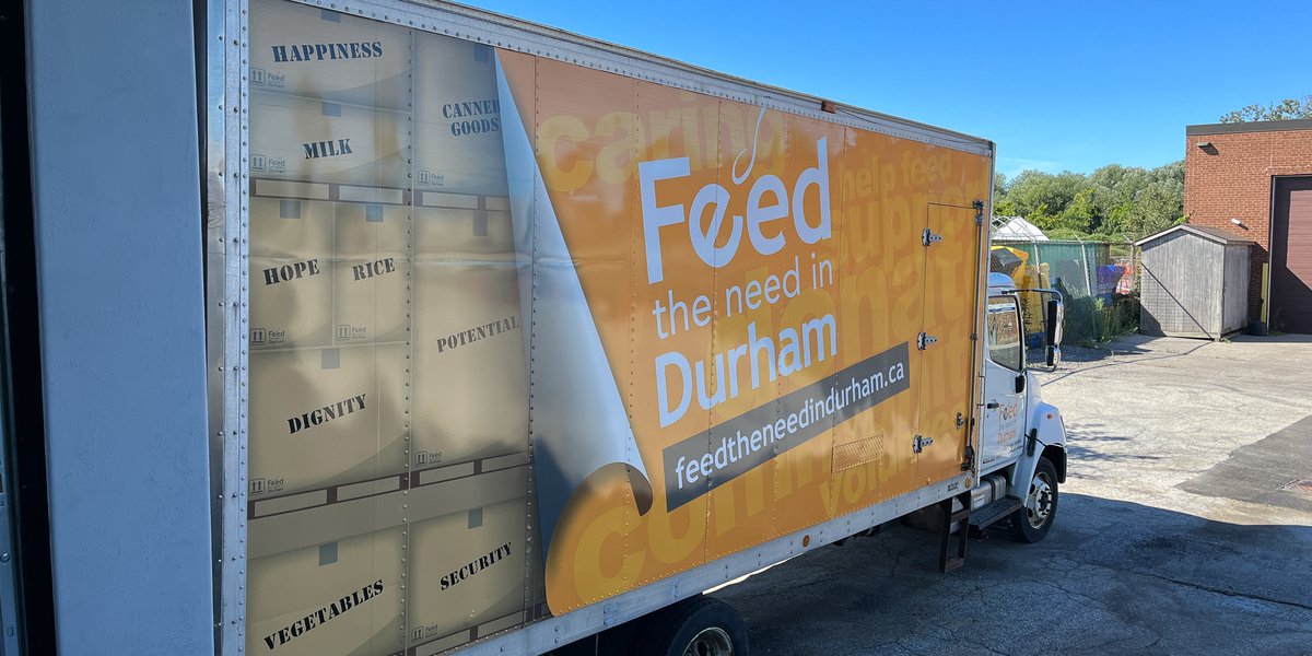 Take a big bite our of hunger in our community this month! Donate online to Feed the Need in Durham. For every $1 donated Feed the Need can collect, store and distribute $7 worth of food and other needed product to reach those in need. canadahelps.org/en/pages/durha…