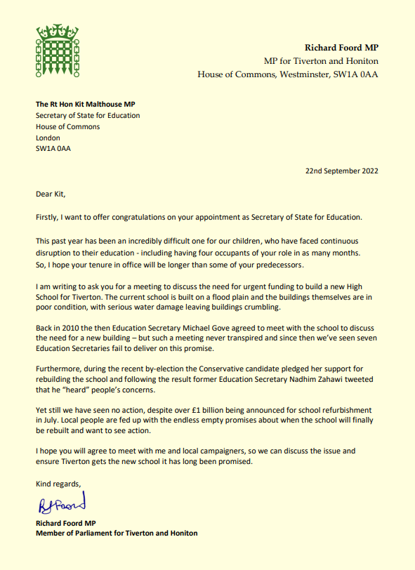 Richard Foord MP tweet media