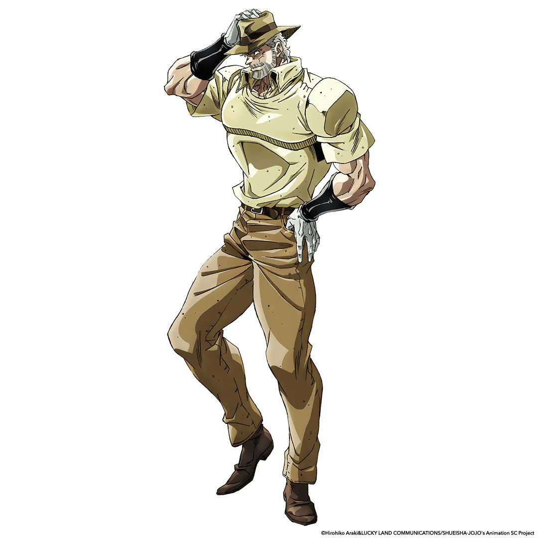 Joseph Joestar  Jojo anime, Jojo bizzare adventure, Jojo's