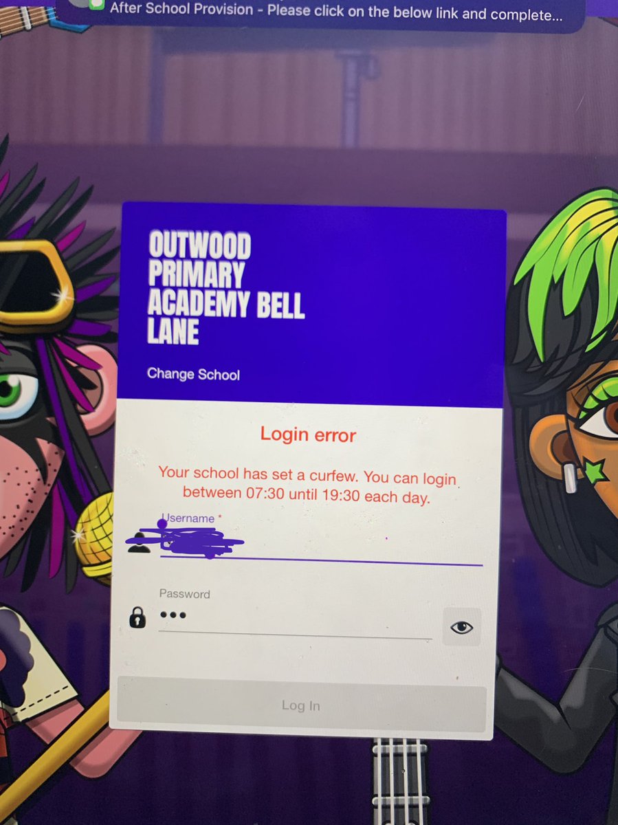 @OPABL_4PA certain y4 boy is very motivated after today’s talk, but #ttrs is not letting us log in! 😱