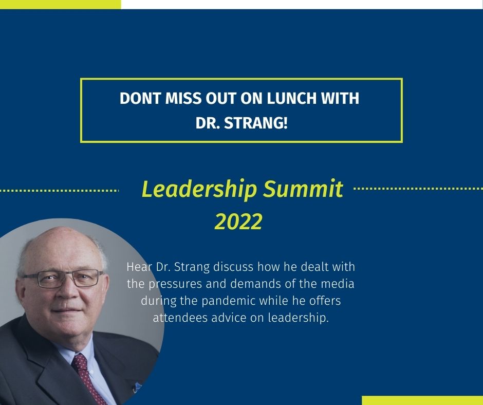 The highly anticipated lunch and learn with Dr. Strang is one you do not want to miss as part of this year's Leadership Summit for Senior Management.

Register here: 
rfans.com/training/leade…