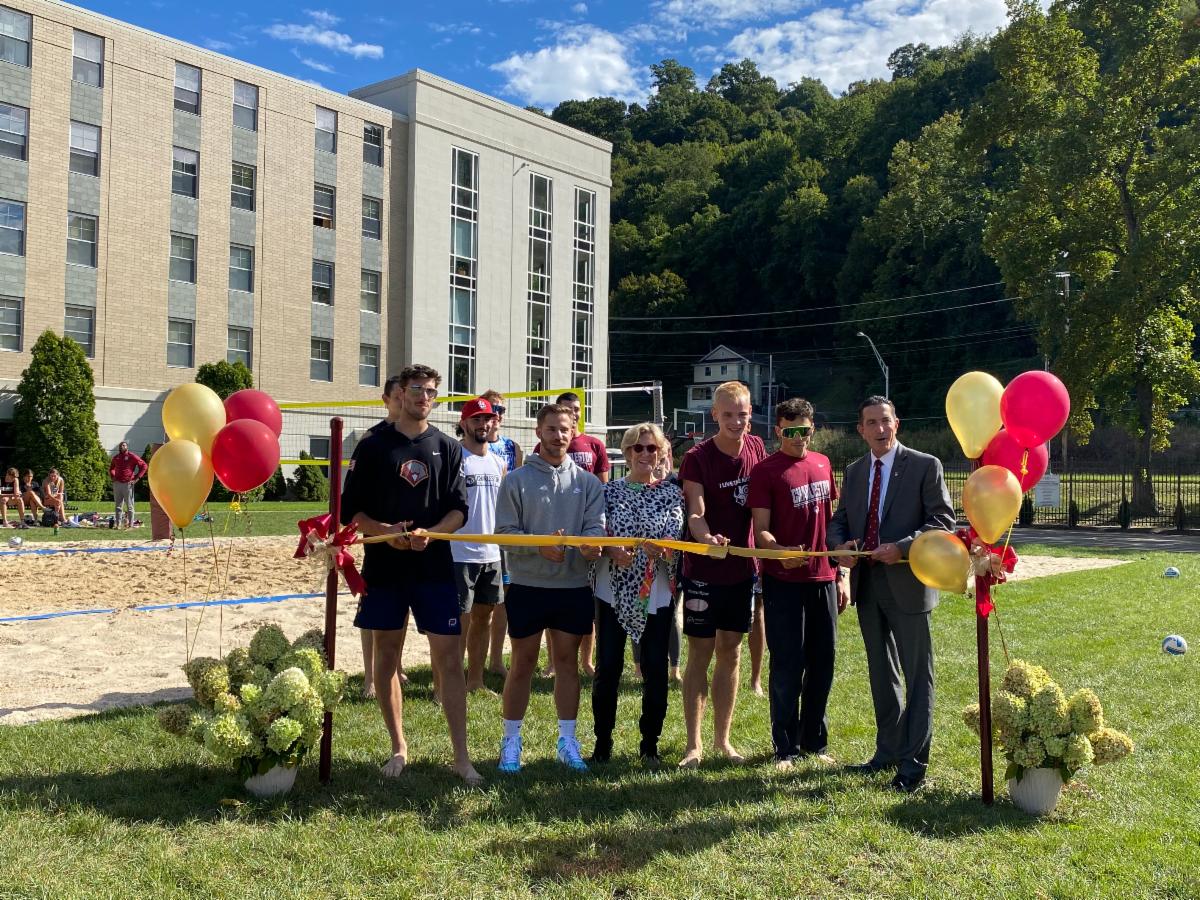 PrayConCo's tweet photo. A week full of ribbon cuttings at the University of Charleston!✂️🎉
.
.
.
#WVDesignBuild
#WVGeneralContractor
#ATraditionofBuildingExcellence https://t.co/eWqdHzf7a5