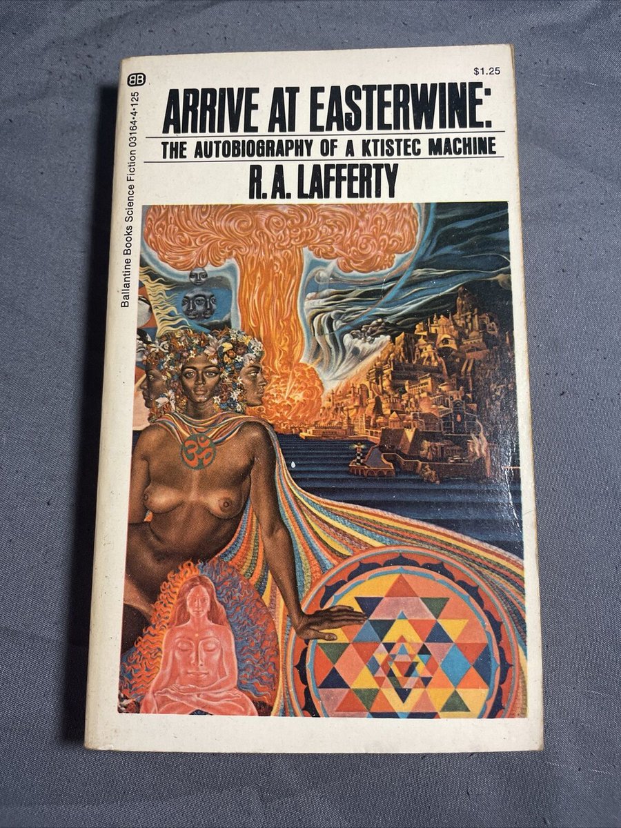 YOU should be reading Arrive at Easterwine

Narrated by the first AGI, which (who?) was born by consuming its creators essences and has uncanny powers of spiritual perception

(hmu if you need PDF)