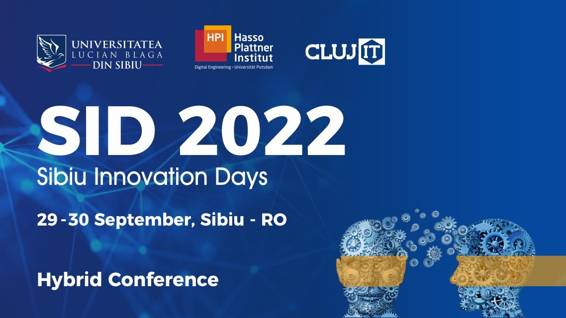 📢The Sibiu Innovation Days are around the corner! On the agenda: the digital transformation & challenges in a post pandemic-era. Join us & find out how 🇪🇺 #HealthResearch Funding is helping fuel this transformation💪 🗓 29-30 September 👉bit.ly/3dK32IC