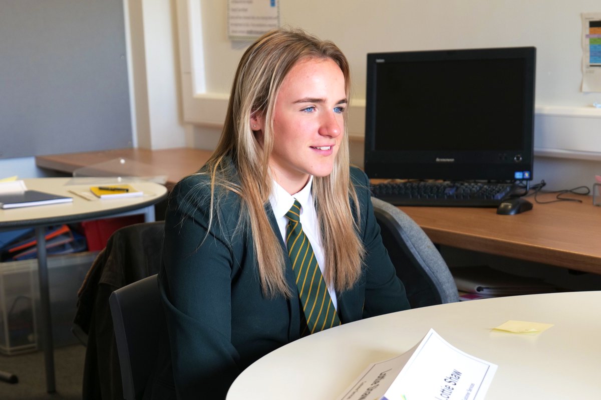 Today we ran Mock Interview Day.💪🤩
 
This gave Year 11s a chance to take part in practice interviews with employers.
 
We welcomed professionals from a range of different fields, including the Police, the Royal Navy, engineers and marketers.😄

Thank you to everyone!💚👏
